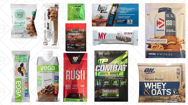 Mr. Olympia Sports Nutrition Sample Box, $10 with $10 credit